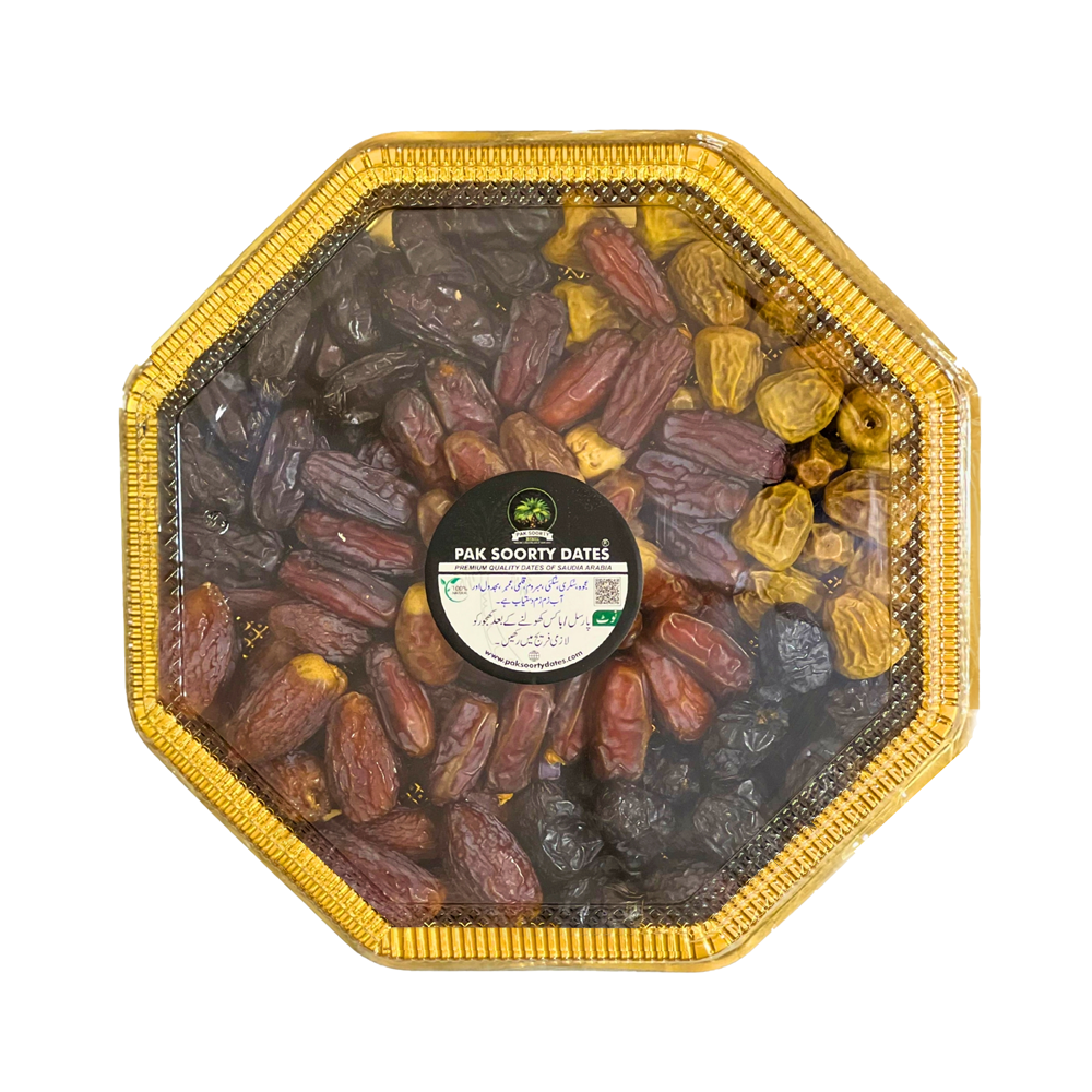 Premium Saudi Gift Box - Six Type Of Saudi Dates (1200g)