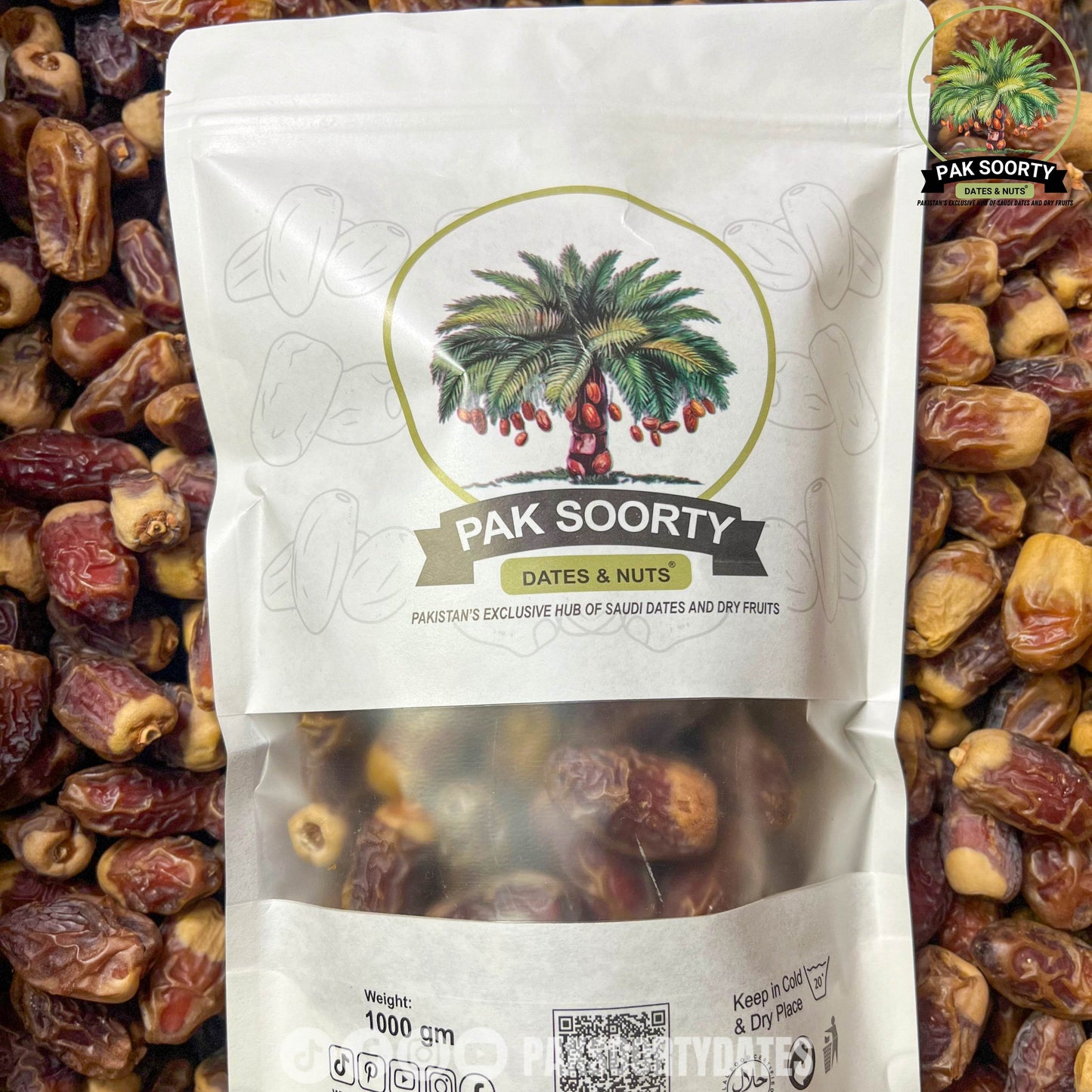 1kg Sugai Dates In Pakistan - Pak Soorty Dates 