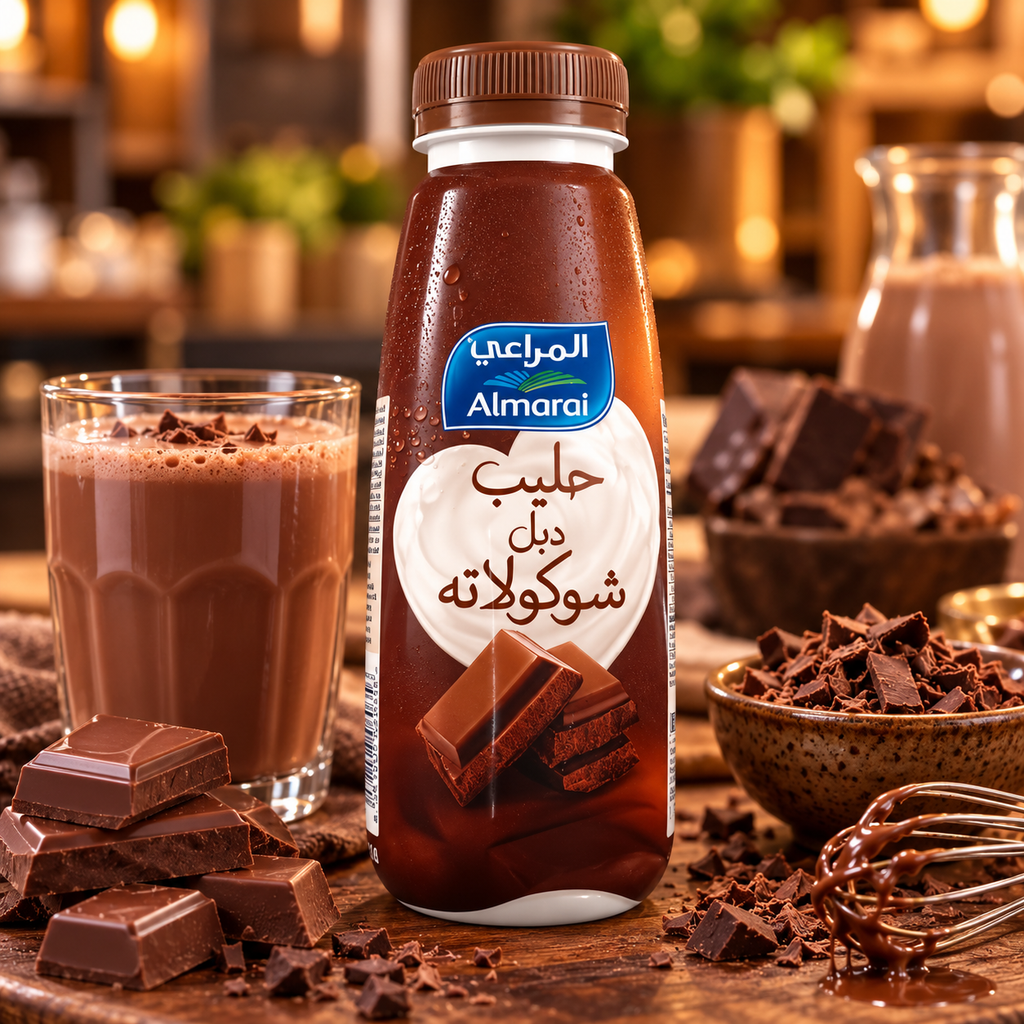 Almarai Double Chocolate Milk bottle