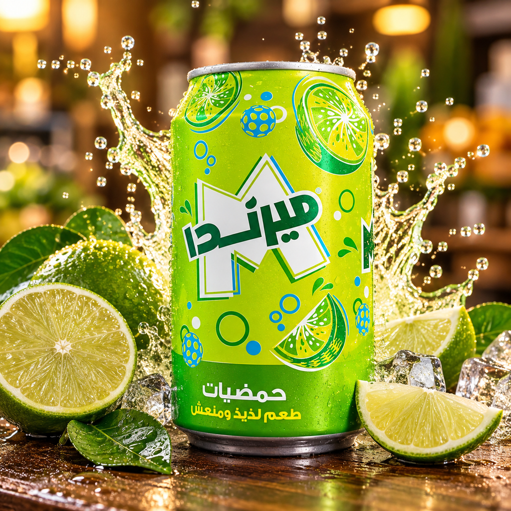 Mirinda Citrus soft drink can