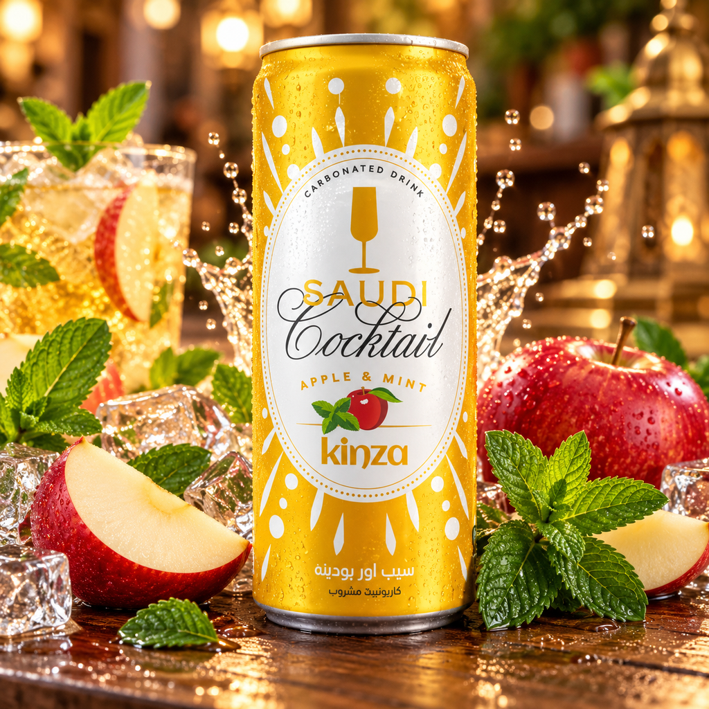 Kinza Apple Mint imported soft drink in Pakistan