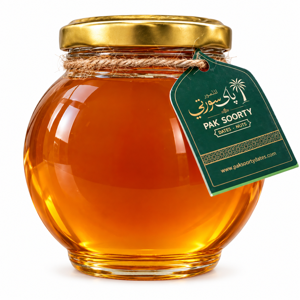 Pak Soorty Premium Acacia Honey glass jar
