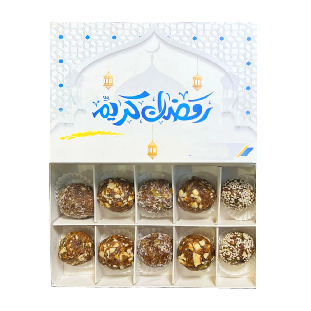Energy Dates Balls with Nuts ( No Added Sugar )