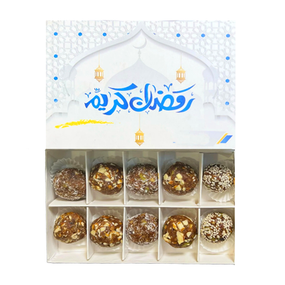 Energy Dates Balls with Nuts ( No Added Sugar )