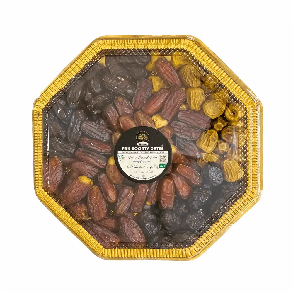 Premium Saudi Gift Box - Six Type Of Saudi Dates (1200g) In Pakistan