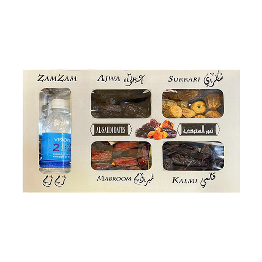 Premium Saudi Dates With Zamzam - (1000g)