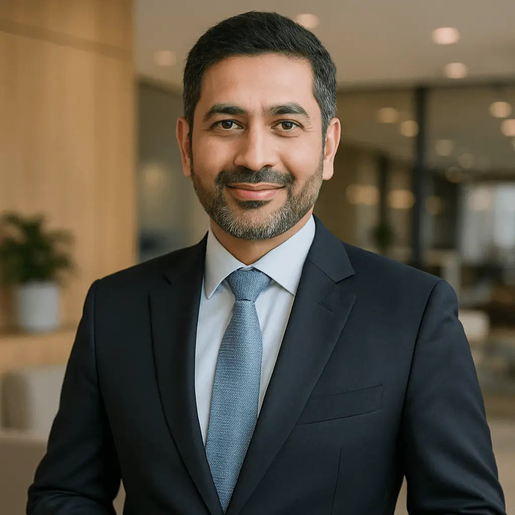 Satisfied male corporate customer with premium dates gift box from Pak Soorty Dates