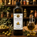 Knooz Al Madinah Extra Virgin Olive Oil 1000ml cold pressed olive oil bottle