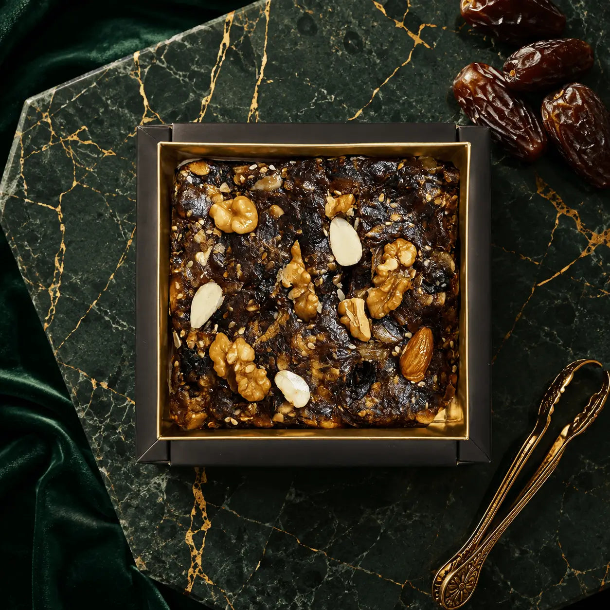 Premium Arabic Dates Halwa with Mixed Nuts – Authentic Saudi Date Halwa Available Online in Pakistan | Pak Soorty Dates