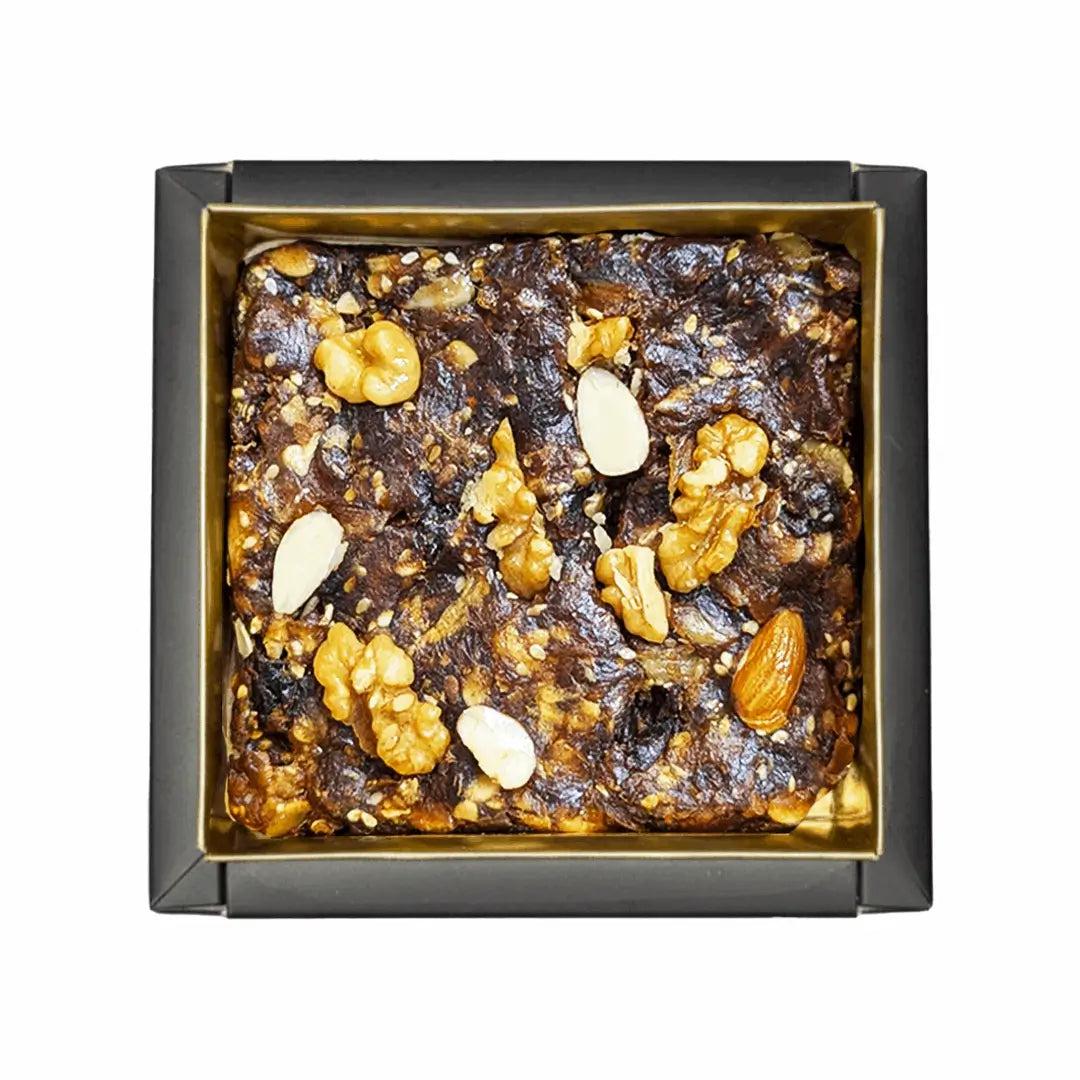 Premium Arabic Dates Halwa – Traditional Saudi Date Halwa with Walnuts & Almonds