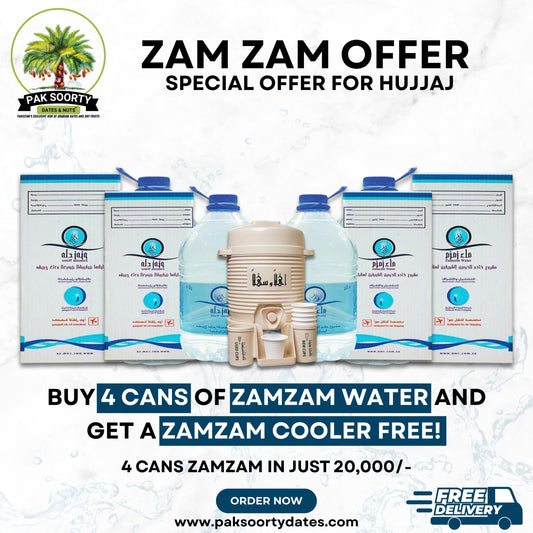 Abe Zamzam Water 5Litre Bottle l  100% Original Imported Sealed Pack