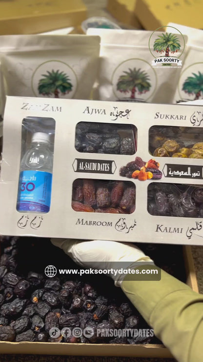 Premium Saudi Dates With Zamzam - (1000g)
